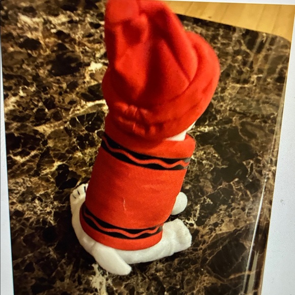 Target Bullseye Dog Plush Toy Red Crayon costume limited edition #1752 of 2200 - Picture 5 of 8